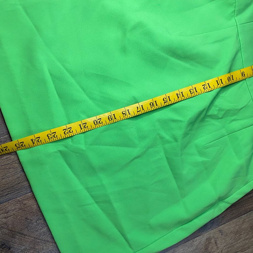 Gianni Bini Vibrant Green Strapless Dress - Picture 3 of 5